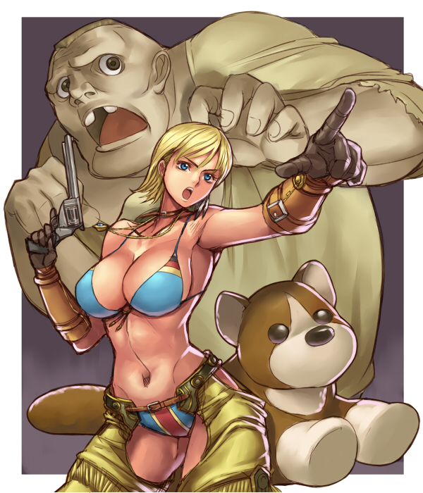 fiona belli, hewie, and debilitas (demento) drawn by ibanen