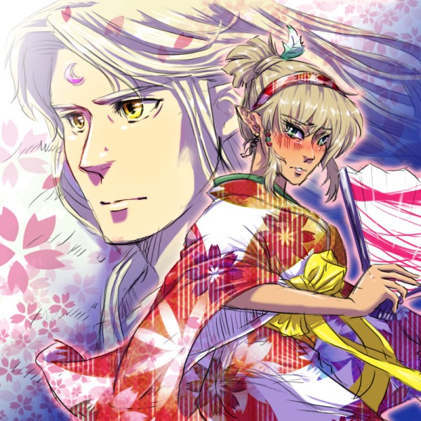 sesshoumaru, kagura, dominia yizkor, and kahran ramsus (inuyasha and 1 more) drawn by noche_chunzi