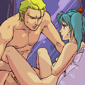 char aznable and quess paraya (gundam and 1 more) drawn by nanboku