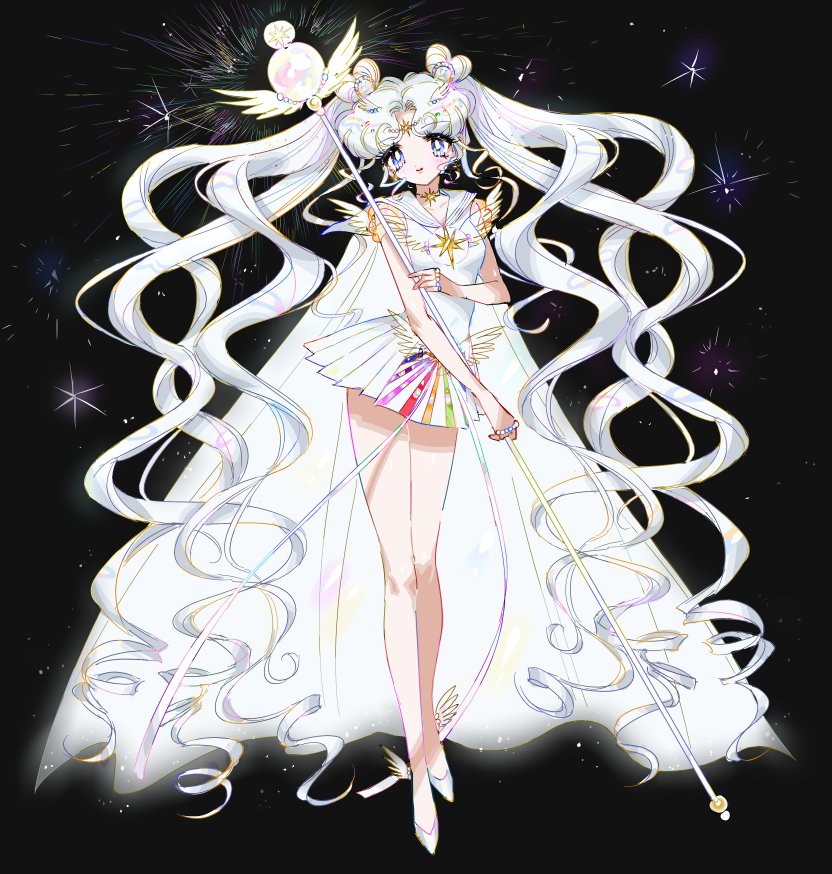 sailor cosmos (bishoujo senshi sailor moon and 1 more) drawn by aranotchi
