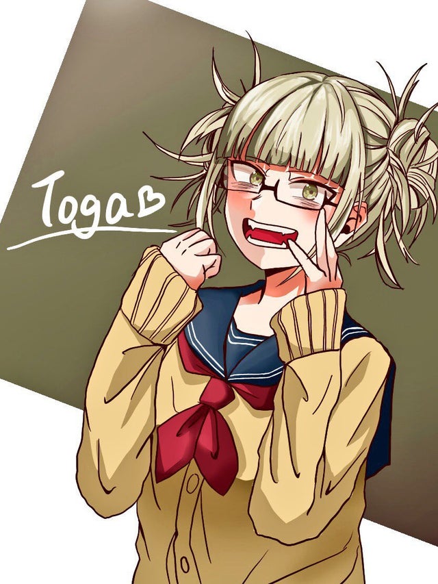 toga himiko (boku no hero academia) drawn by runa_pipirin69