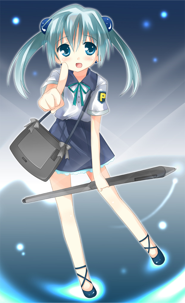 pixiv-tan (pixiv and 1 more) drawn by shiratama_yomogi