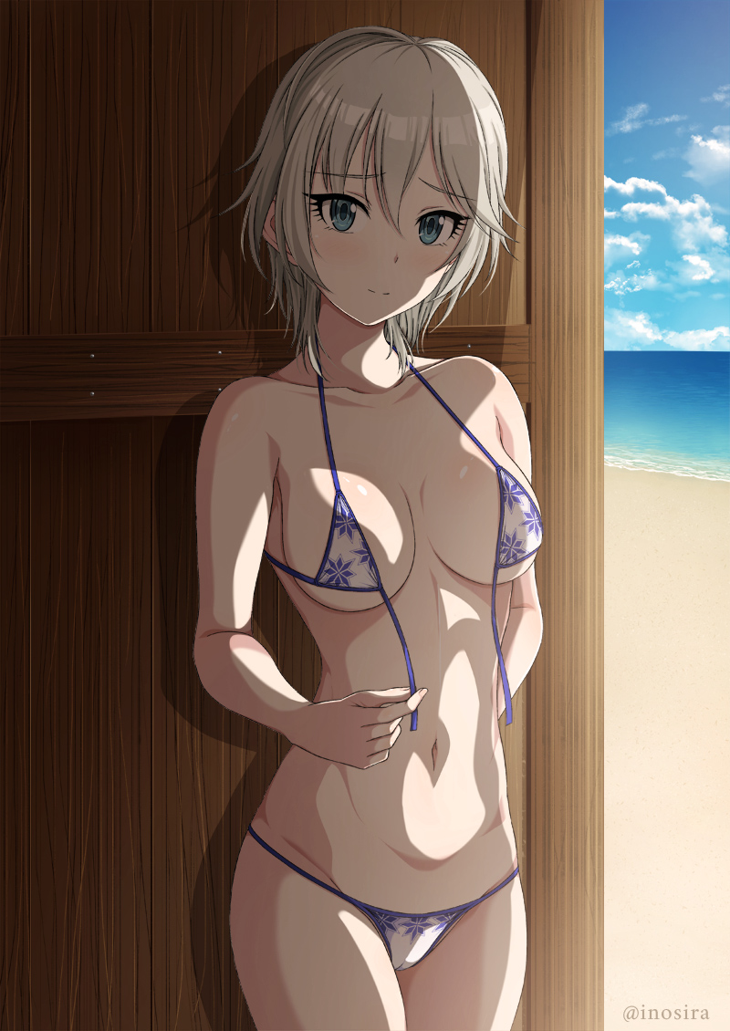 anastasia (idolmaster and 1 more) drawn by inoshira