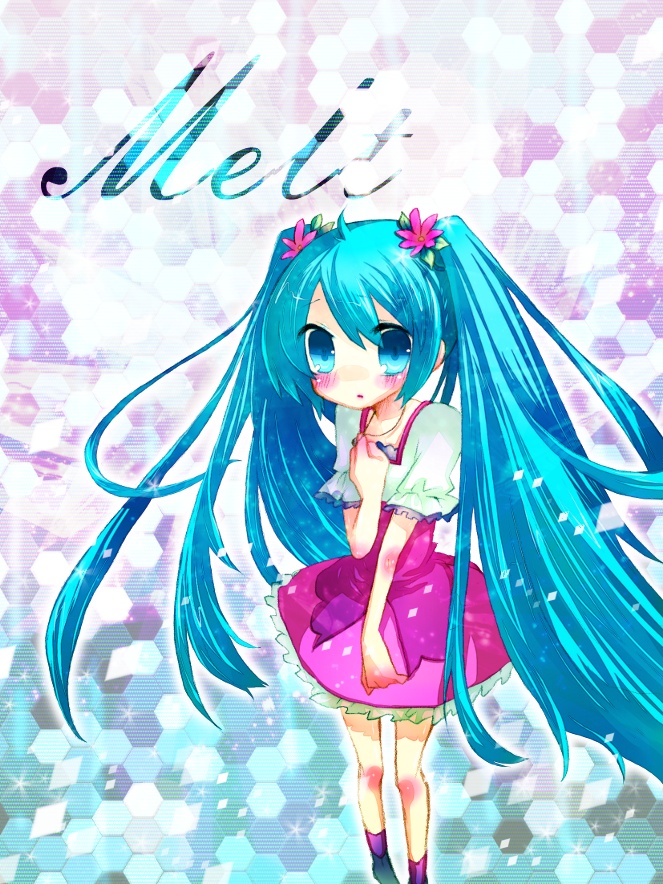 hatsune miku (vocaloid and 1 more) drawn by navio