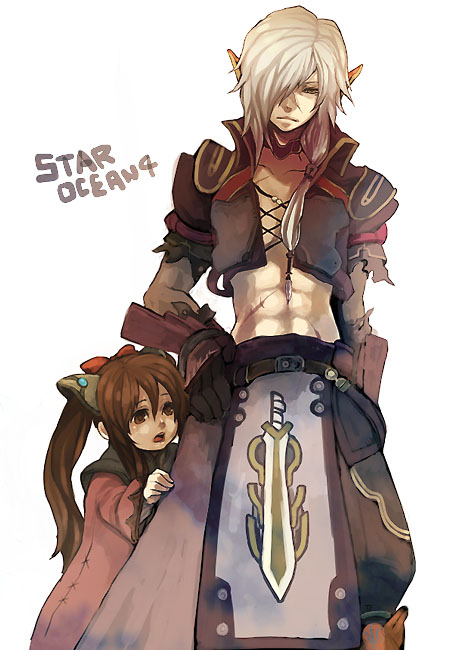 lymle lemuri phi and arumat p. thanatos (star ocean and 1 more) drawn by tetsuo_(watson)