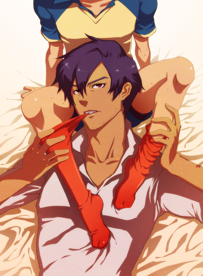 gouenji shuuya and nikaidou shuugo (inazuma eleven) drawn by bing_mu