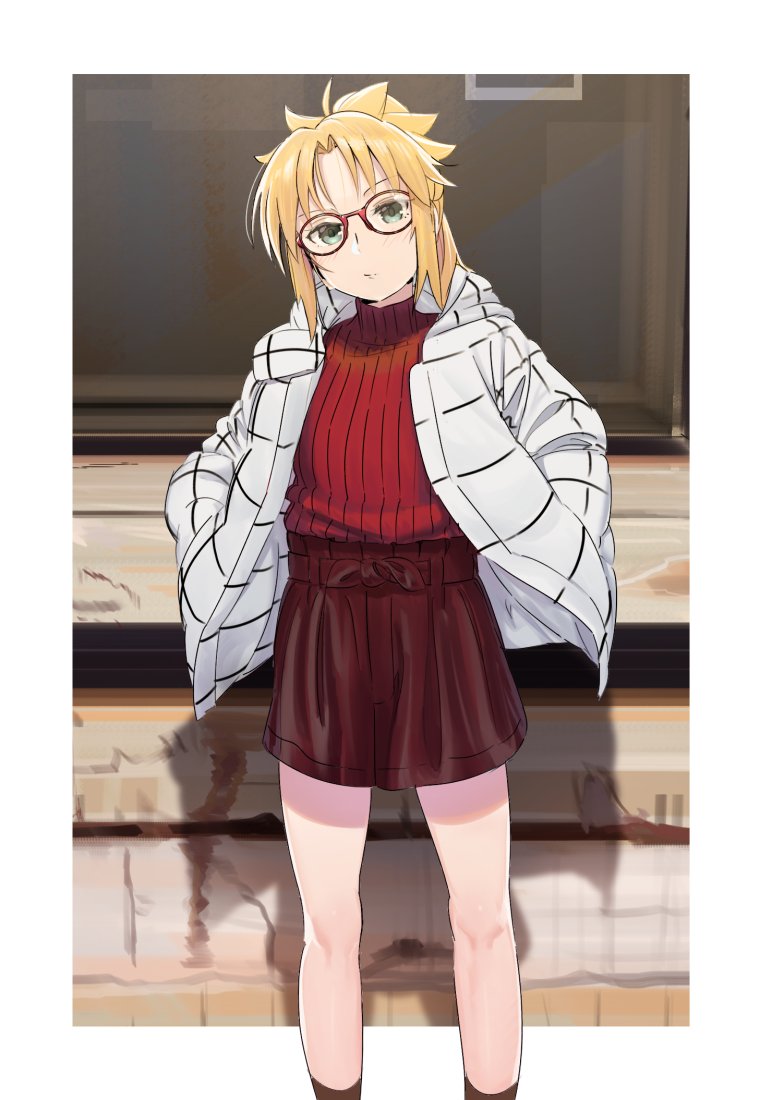mordred (fate and 1 more) drawn by kerorira
