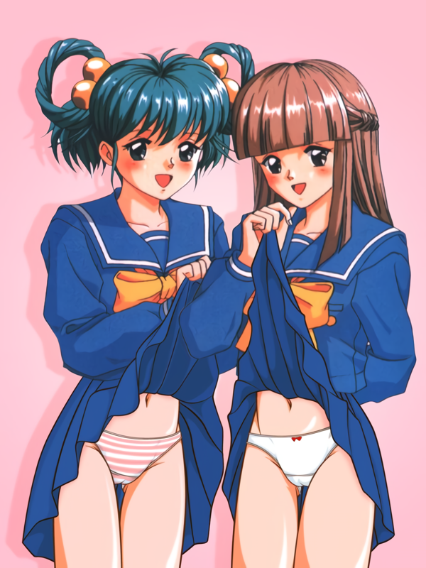 tatebayashi miharu and mikihara megumi (tokimeki memorial and 1 more)