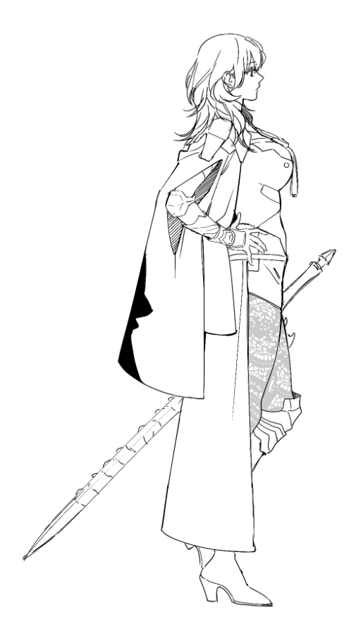 female byleth (fire emblem and 1 more) drawn by fe3hyeon