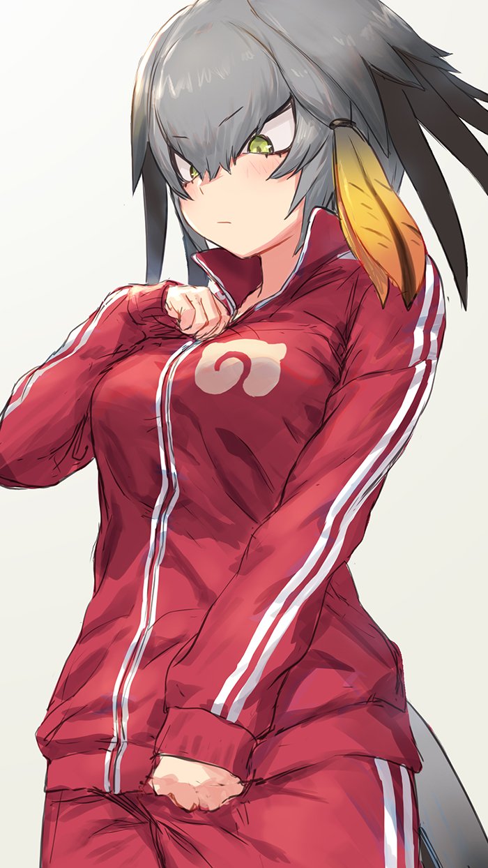 shoebill (kemono friends and 1 more) drawn by guchico