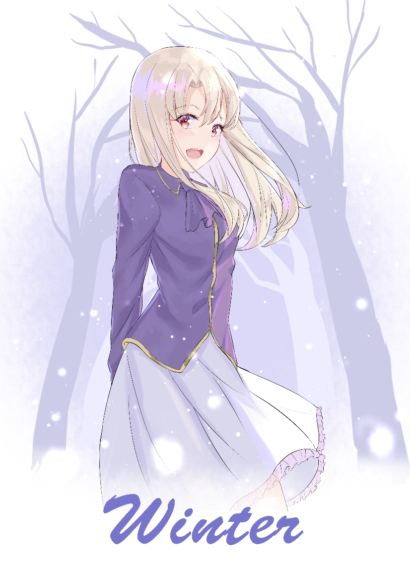 illyasviel von einzbern (fate and 1 more) drawn by yishan