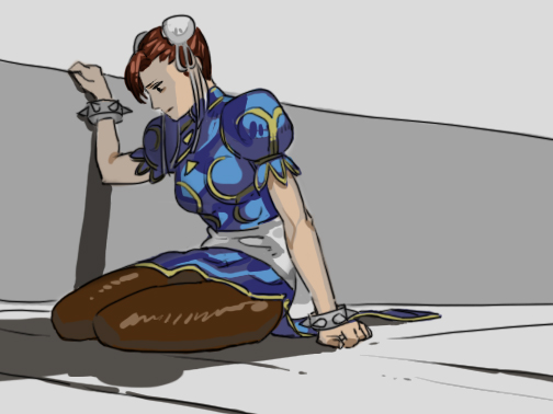 chun-li (street fighter and 1 more) drawn by bam_(s2leona)