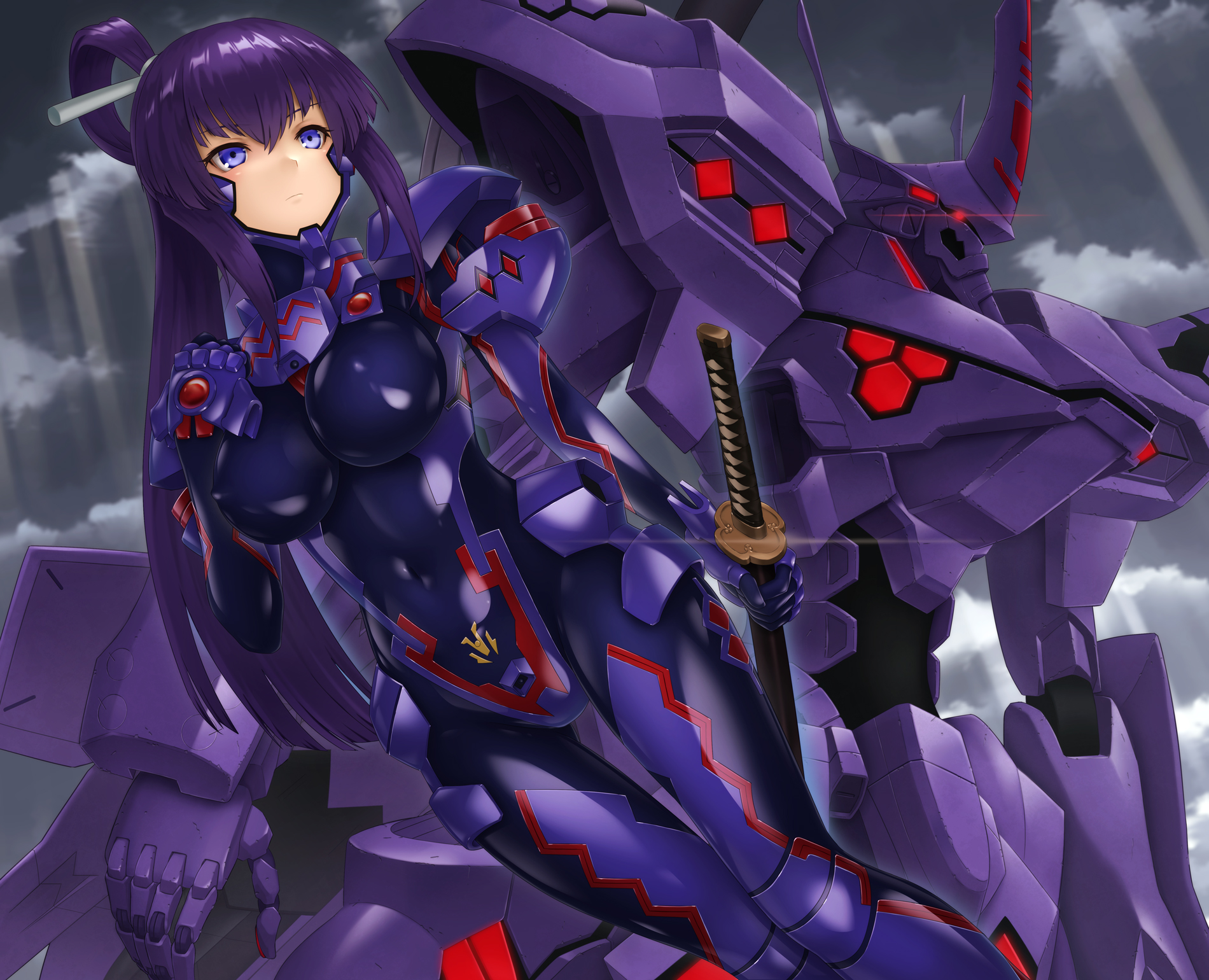 Takemikazuchi And Koubuin Yuuhi Muvluv And 1 More Drawn By Kurione Zassou Danbooru