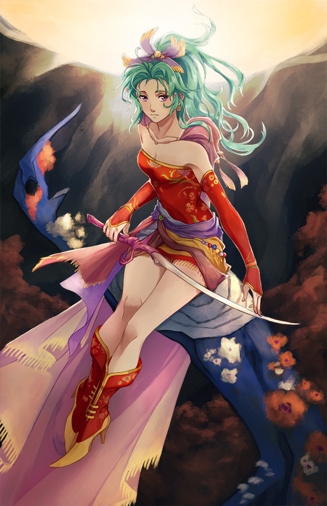 terra branford (final fantasy and 1 more) drawn by manreeree
