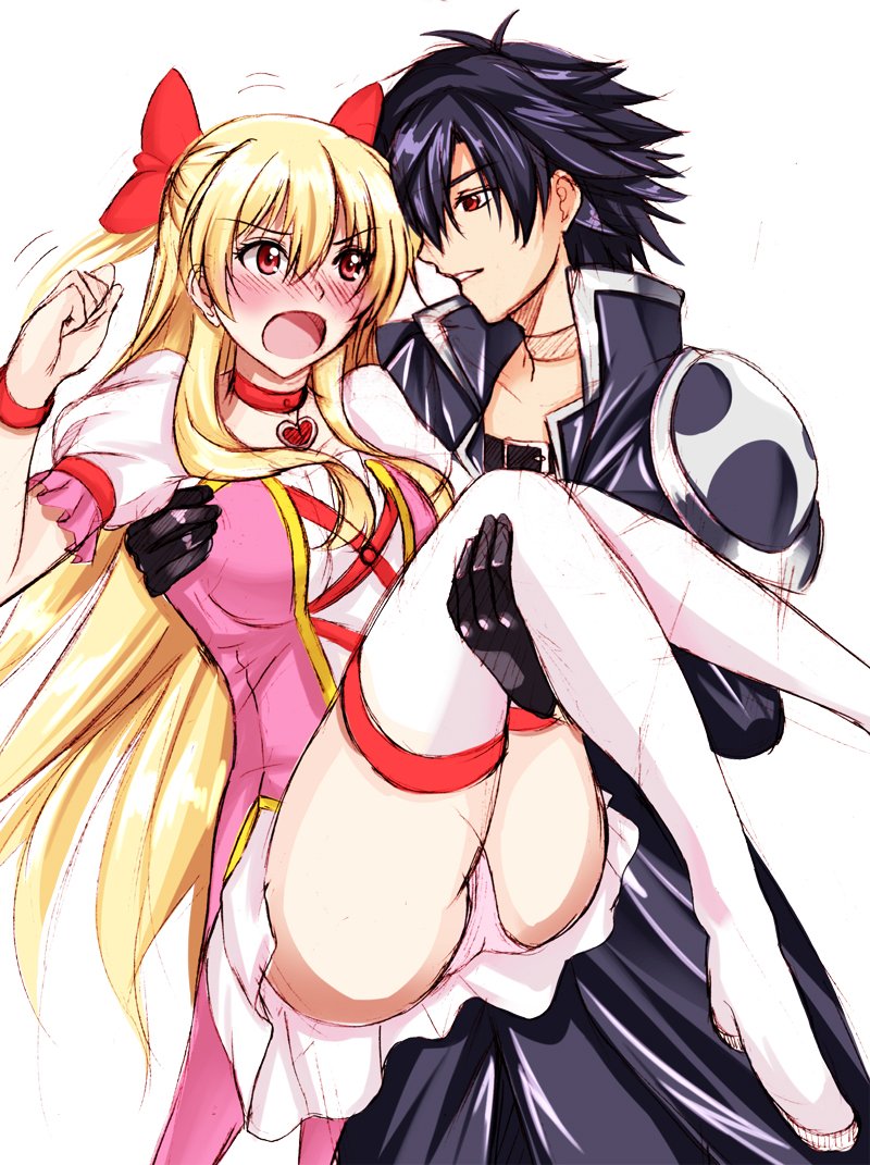 rean schwarzer and alisa reinford (eiyuu densetsu and 2 more) drawn by kagura_yuuto