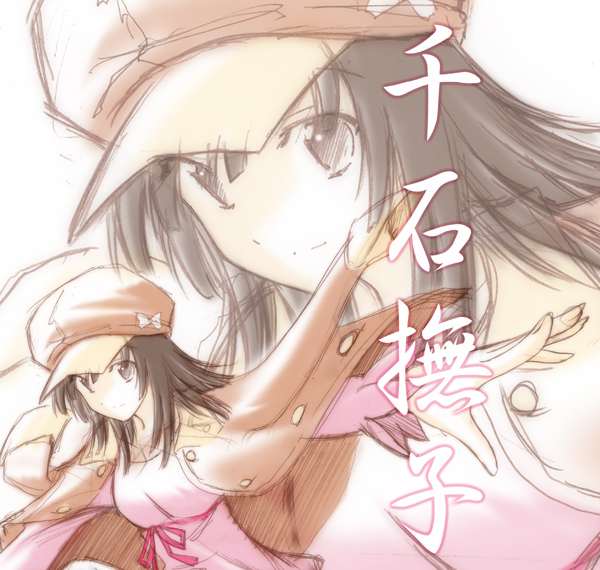 sengoku nadeko (monogatari and 1 more) drawn by natsushi