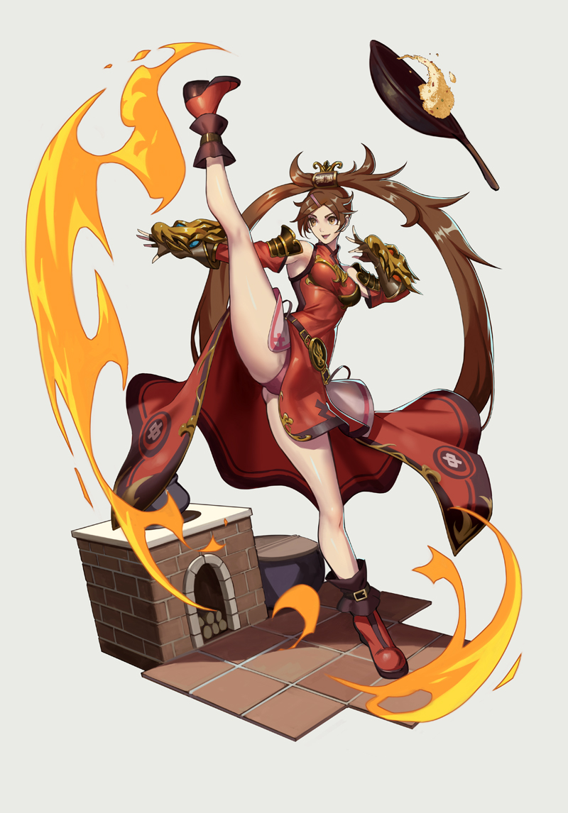 kuradoberi jam (guilty gear and 1 more) drawn by phamoz