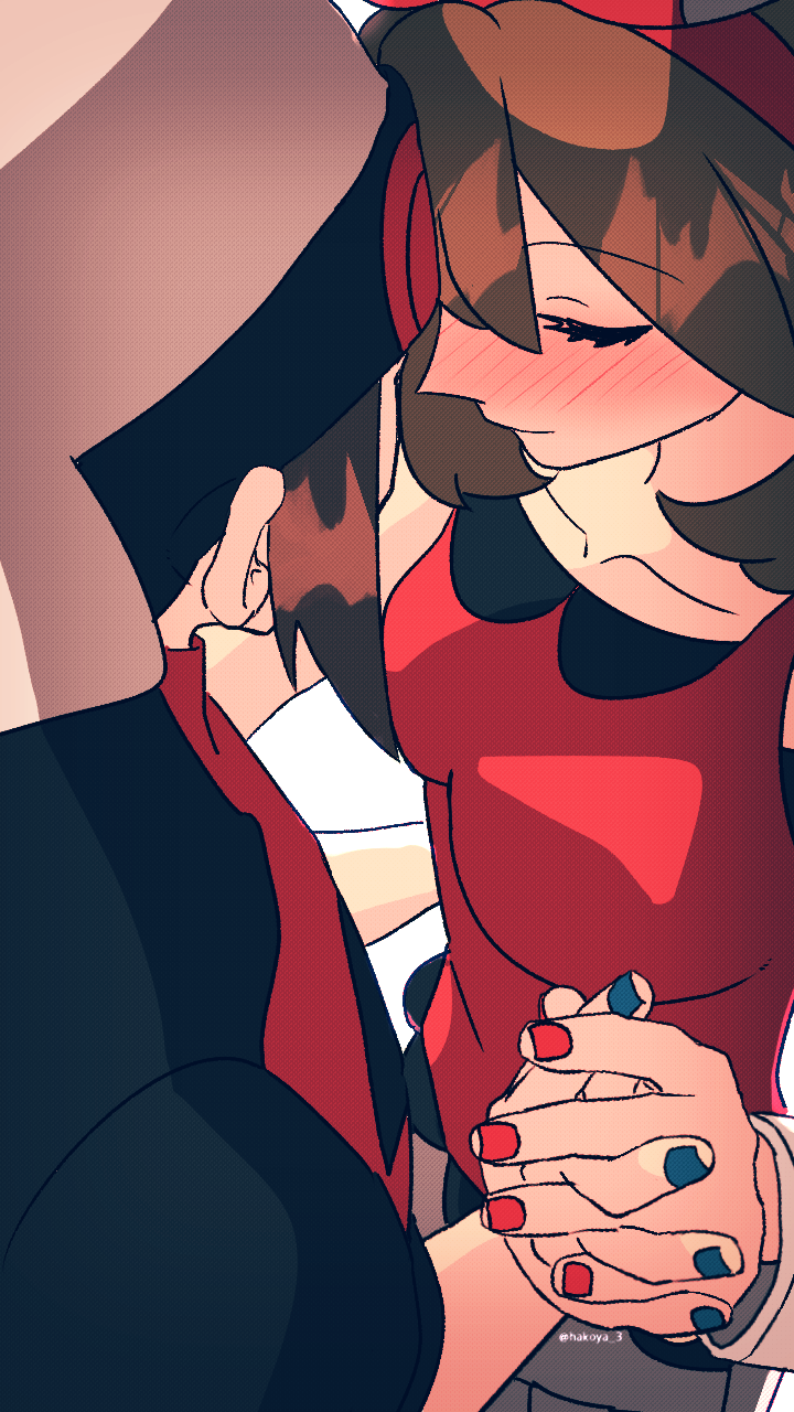 may and brendan (pokemon and 2 more) drawn by hakoya