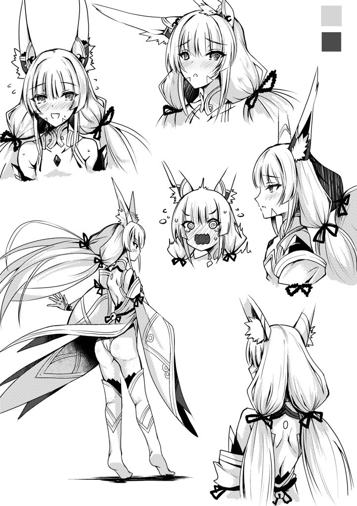 nia (xenoblade chronicles and 1 more) drawn by inoue_takuya_(tactactak)