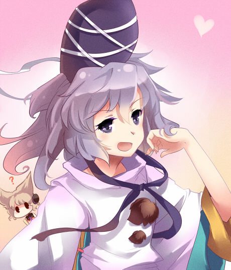 toyosatomimi no miko and mononobe no futo (touhou) drawn by yetworldview_kaze