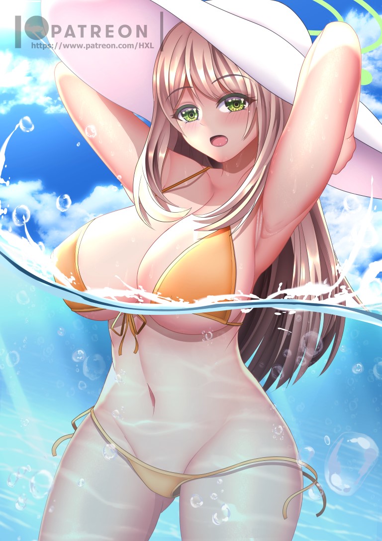 nonomi (blue archive) drawn by hexelica