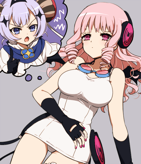 swim swim and ruler (mahou shoujo ikusei keikaku and 1 more) drawn by akasata
