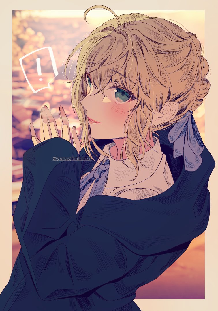 artoria pendragon and saber (fate and 1 more) drawn by yanagiba_kiriko