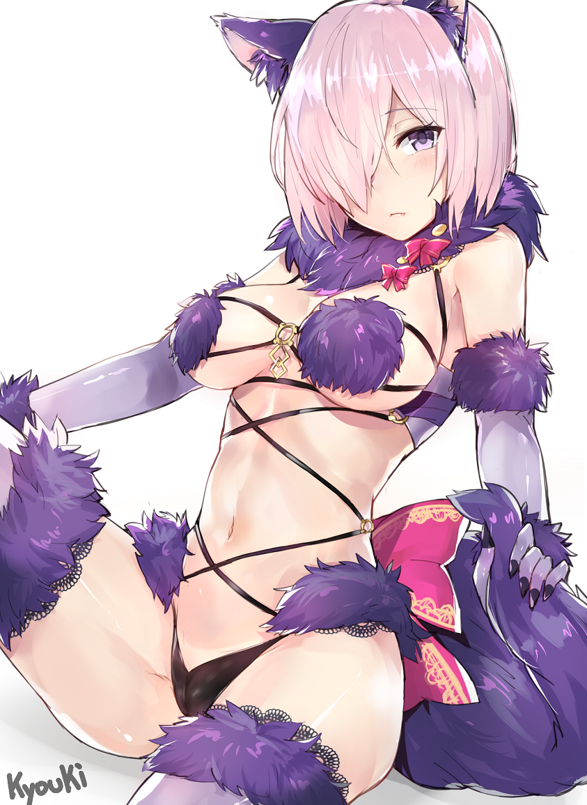 mash kyrielight (fate and 1 more) drawn by kyouki