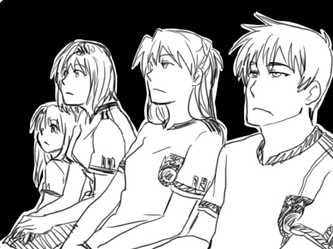souryuu asuka langley, illyasviel von einzbern, arcueid brunestud, and rance (fate and 7 more)