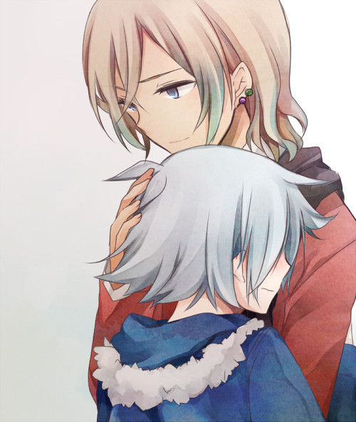 fubuki shirou and gouenji shuuya (inazuma eleven and 1 more) drawn by yuuki_arisu_(yuigi)