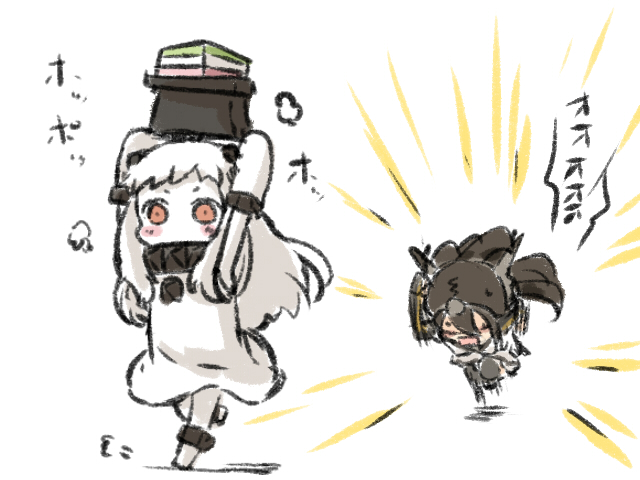 nagato and northern ocean princess (kantai collection) drawn by engiyoshi