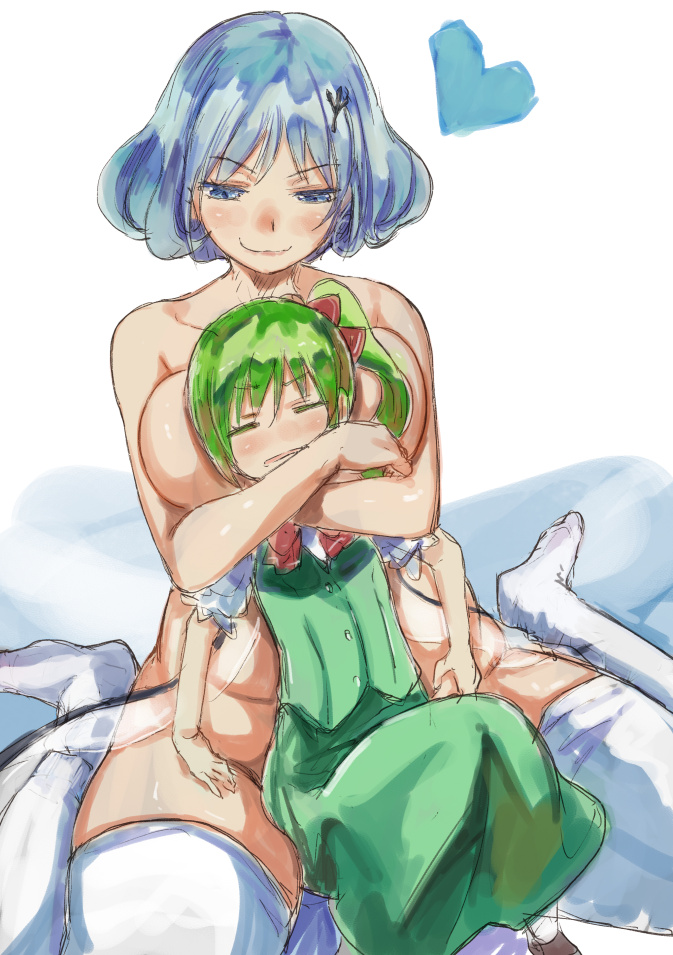 daiyousei and letty whiterock (touhou) drawn by yohane