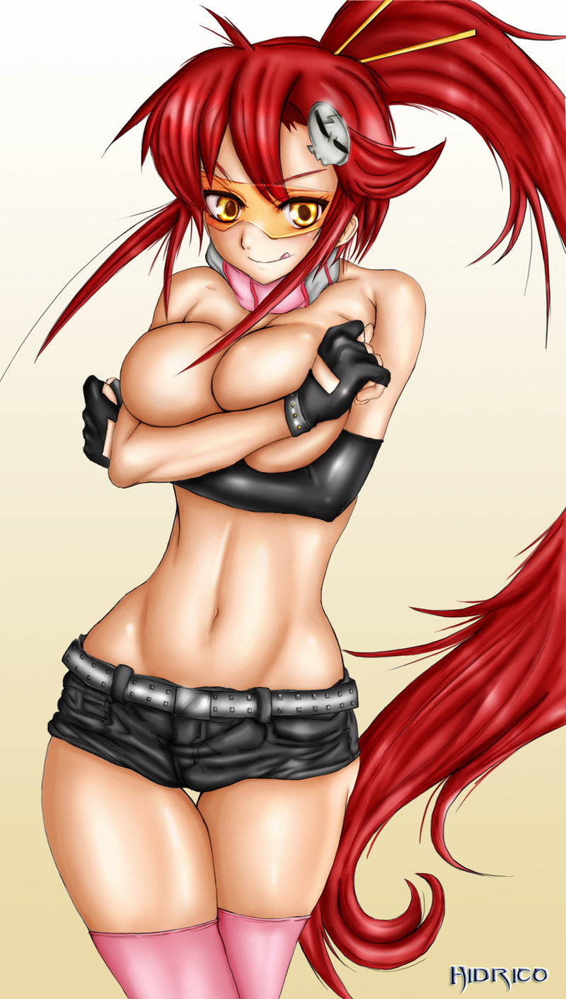 yoko littner (tengen toppa gurren lagann) drawn by hidrico_rubens