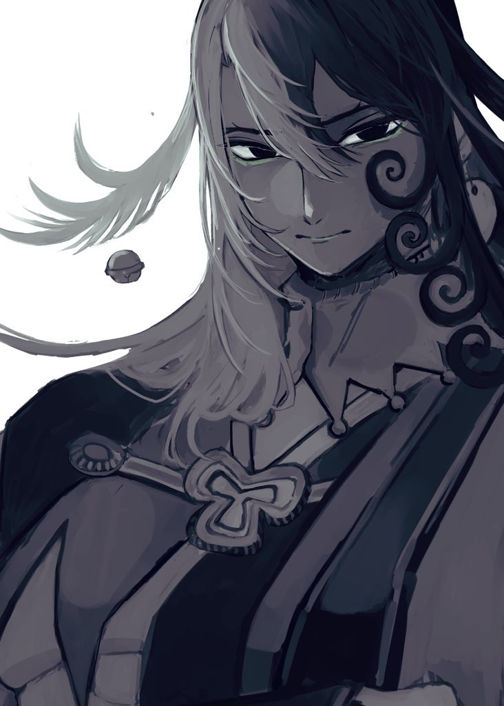 ashiya douman (fate and 1 more) drawn by c_hker100