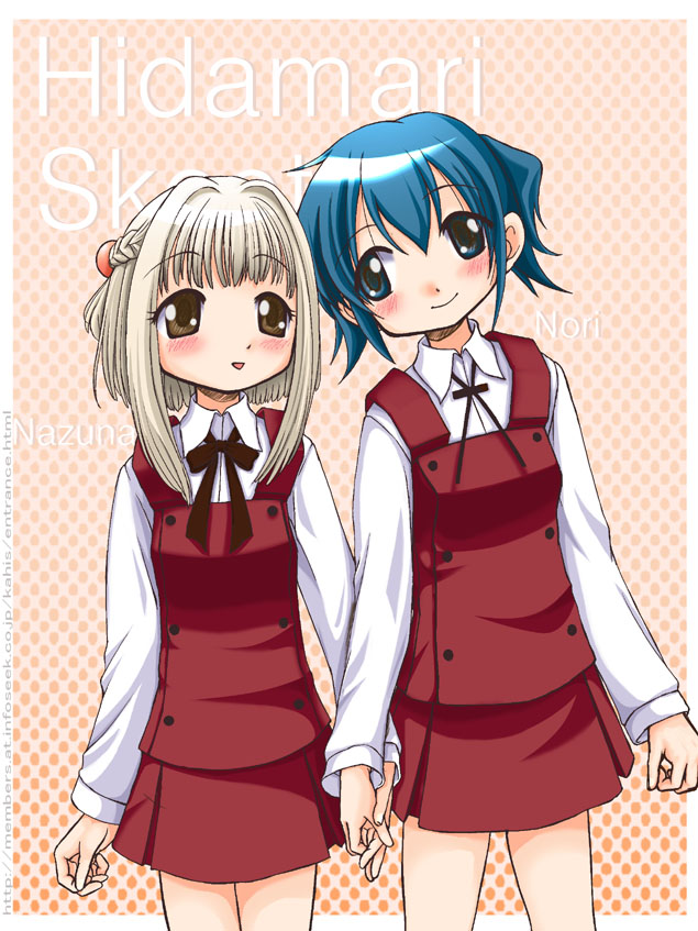 nori and nazuna (hidamari sketch) drawn by kahis_(sweetbriar)