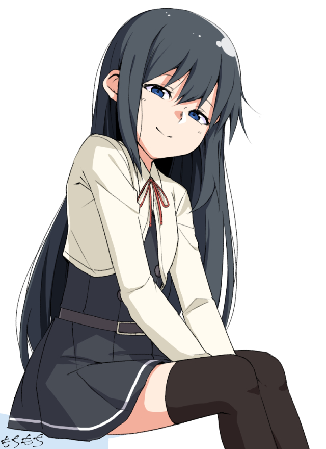 asashio and asashio kai ni (kantai collection) drawn by moti_coi