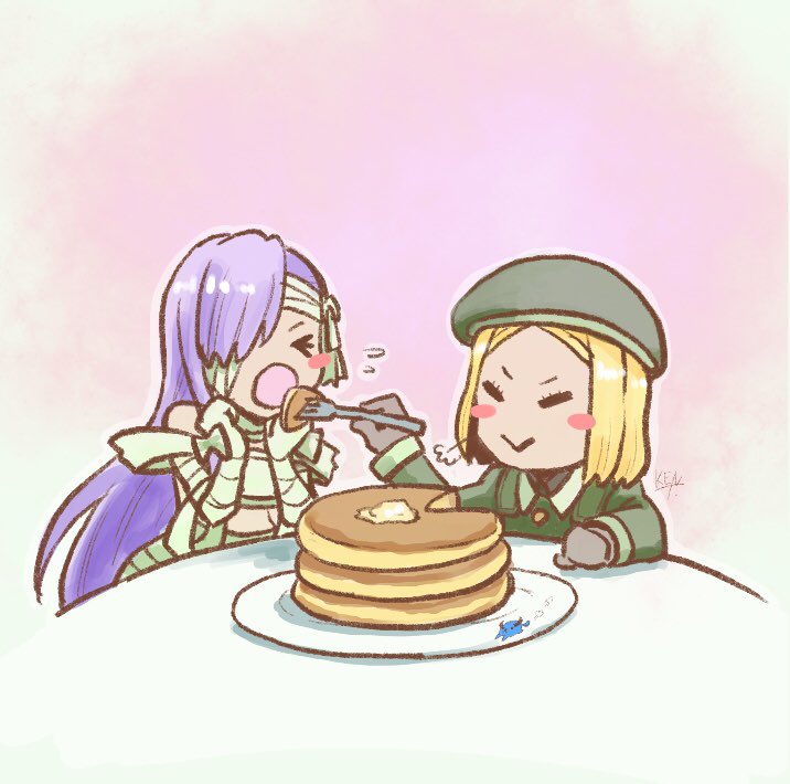 paul bunyan and kingprotea (fate and 1 more) drawn by kent_(kariumu)