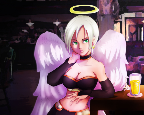 raviel (dragon quest and 1 more) drawn by izuna88