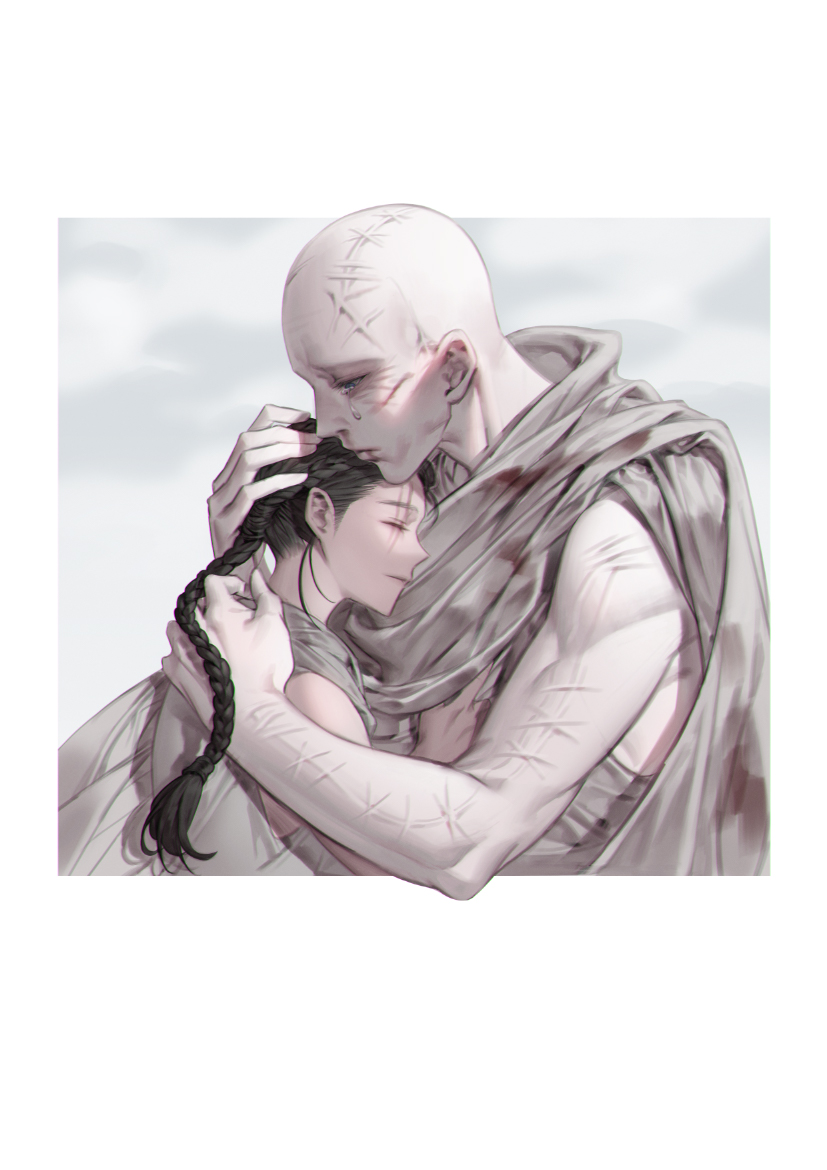 love and gorr the god butcher (marvel and 2 more) drawn by poboong123