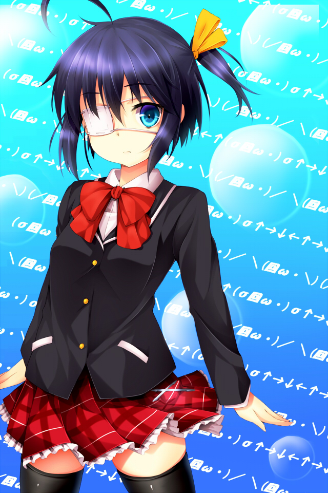 takanashi rikka (chuunibyou demo koi ga shitai!) drawn by kinta_(distortion)