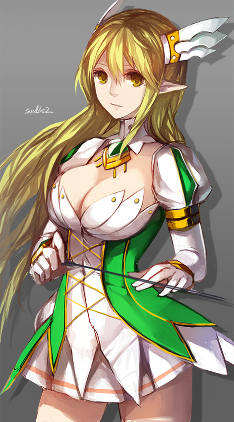 rena erindel and grand archer (elsword) drawn by swd3e2