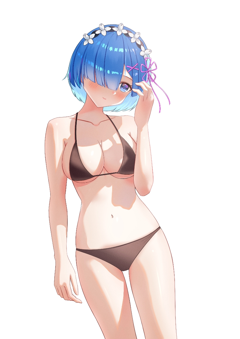 rem (re:zero kara hajimeru isekai seikatsu) drawn by sage_fish