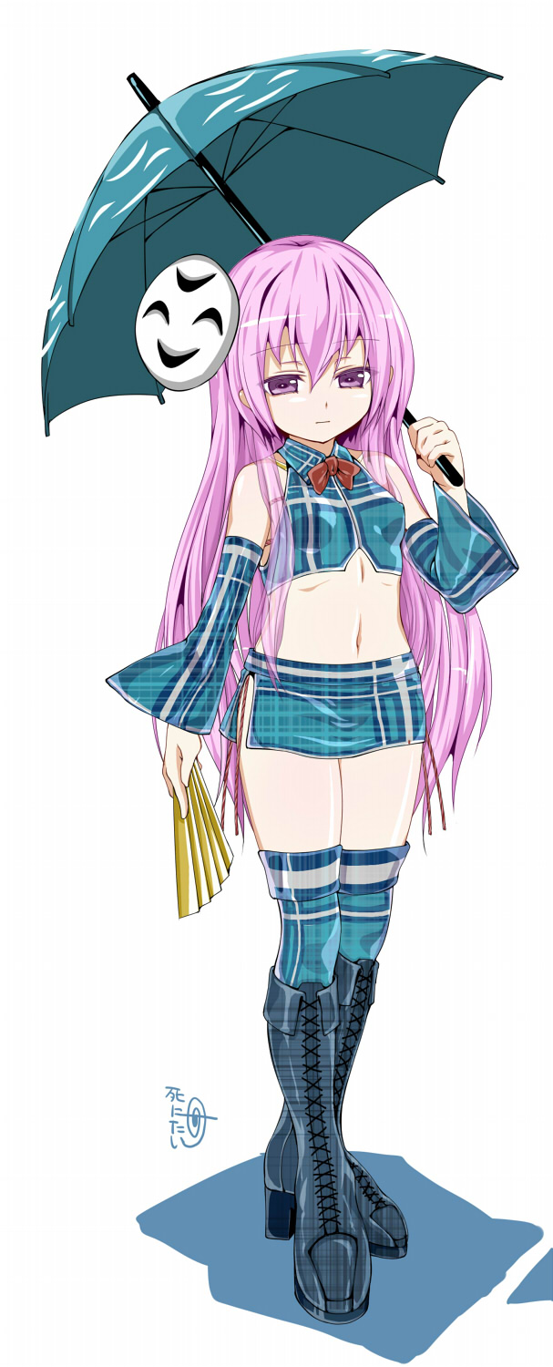 hata no kokoro (touhou) drawn by karasawa-40