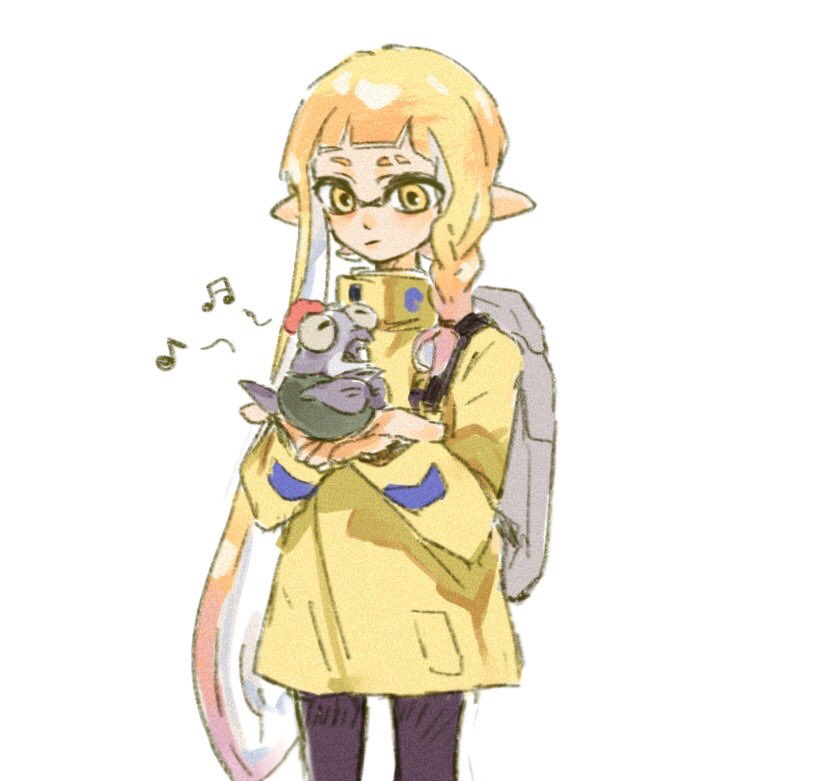 inkling player character, inkling girl, smallfry, and agent 3 (splatoon and 1 more) drawn by gucandiyi52092