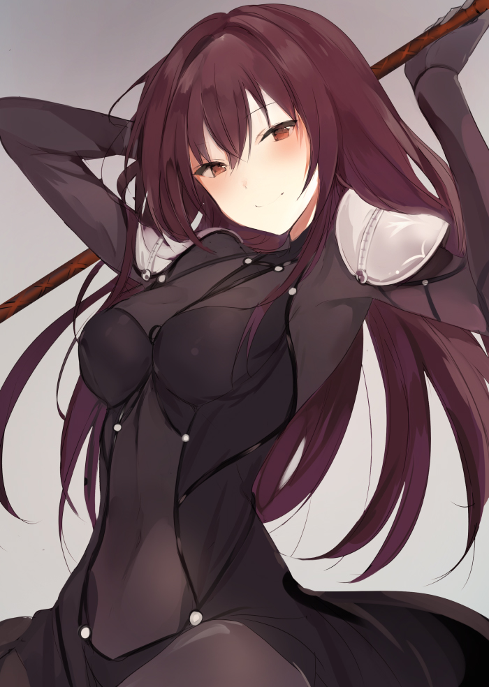scathach (fate and 1 more) drawn by lpip