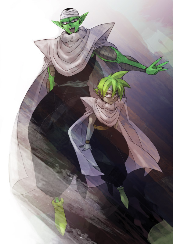 son gohan and piccolo (dragon ball and 1 more)