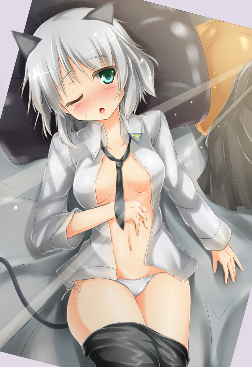 sanya v. litvyak (world witches series and 1 more) drawn by kuragari