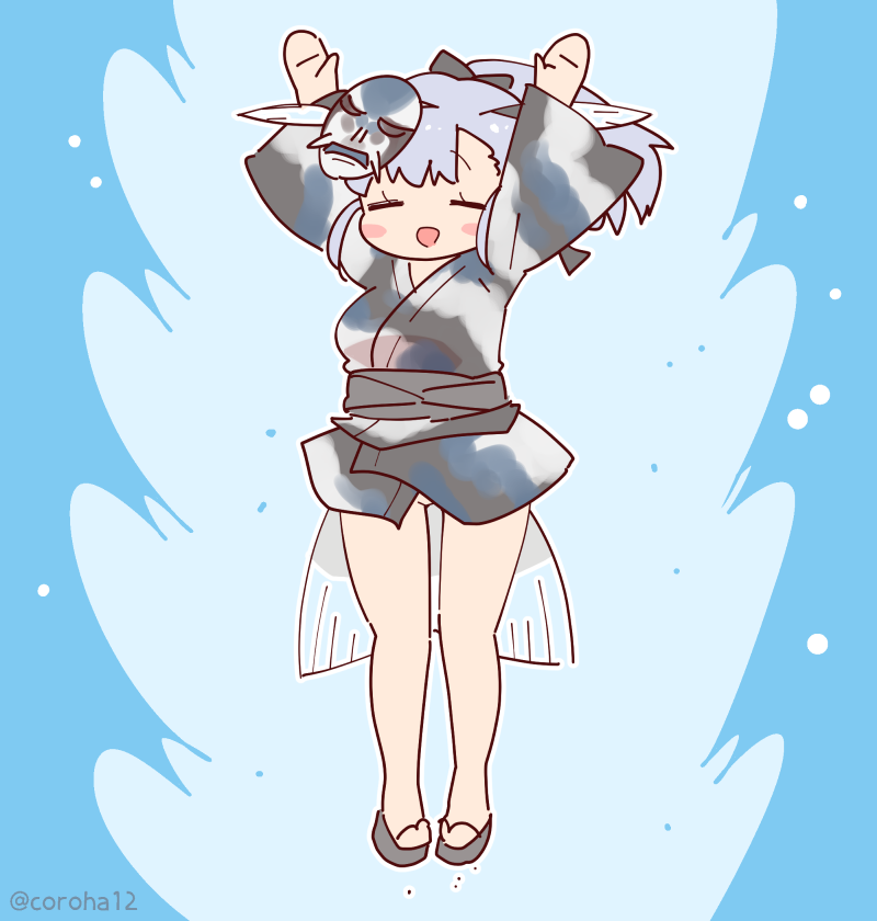 jinmen-gyo (kemono friends) drawn by coroha