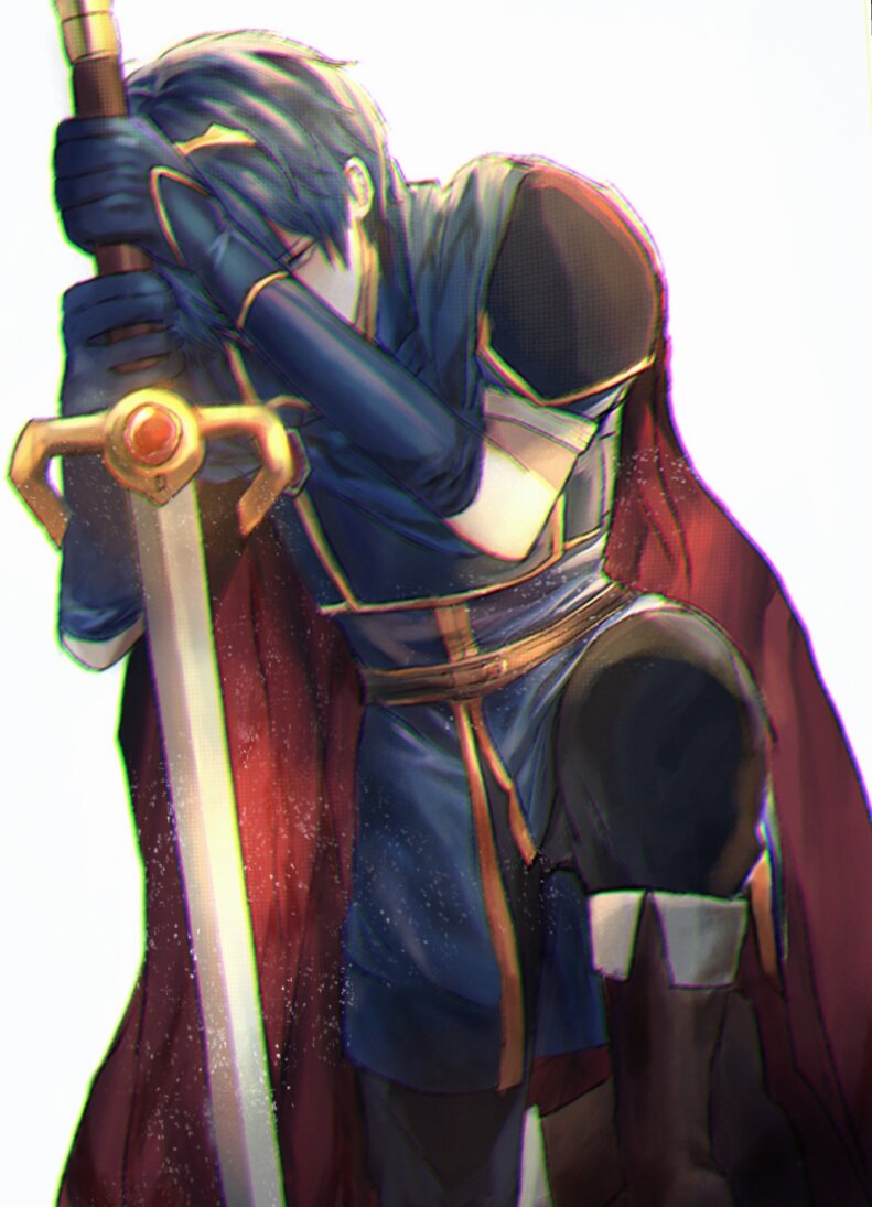 marth (fire emblem and 1 more) drawn by asanokoc