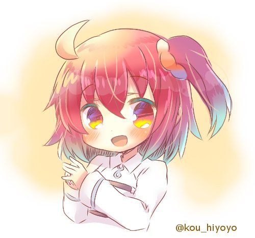 fujimaru ritsuka (fate and 1 more) drawn by kou_hiyoyo